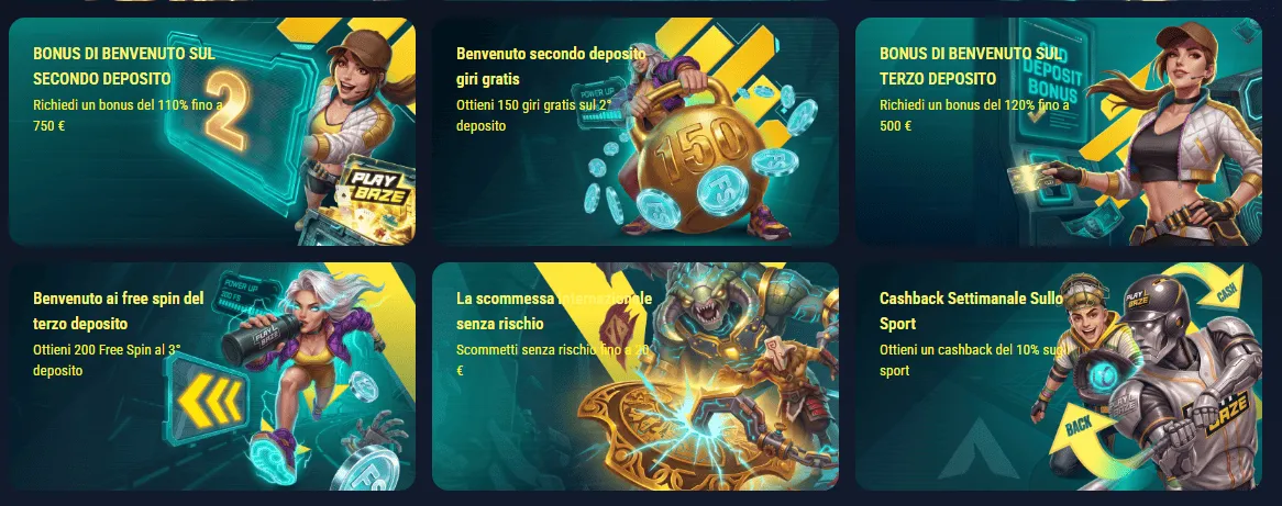 Promozioni Playbaze Casino 2